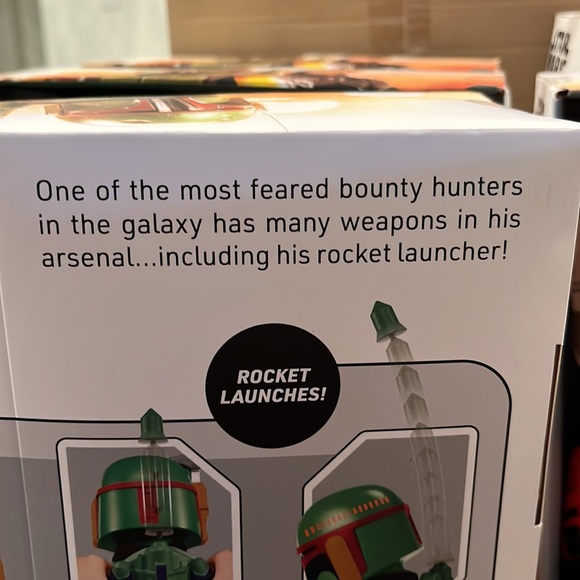 Boba Fett.  One of the most feared bounty hunters in the galaxy.   New in box. - Picture 8 of 9